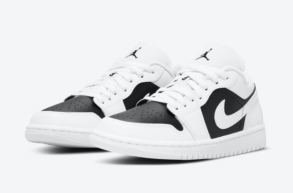 Air Jordan 1 Low will be released in white and black color scheme. (Photo courtesy of Sneaker Bar Detroit)