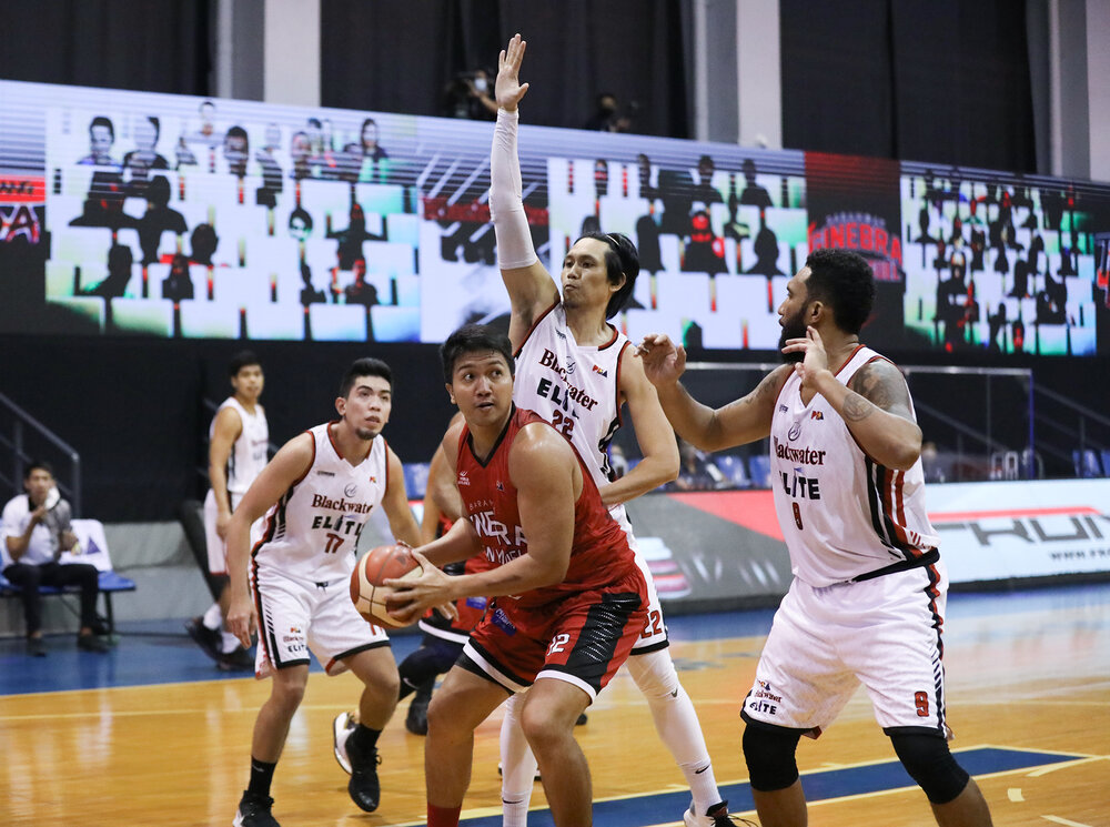 Caperal poured in 24 points to power Ginebra past Blackwater. (Photo from PBA)