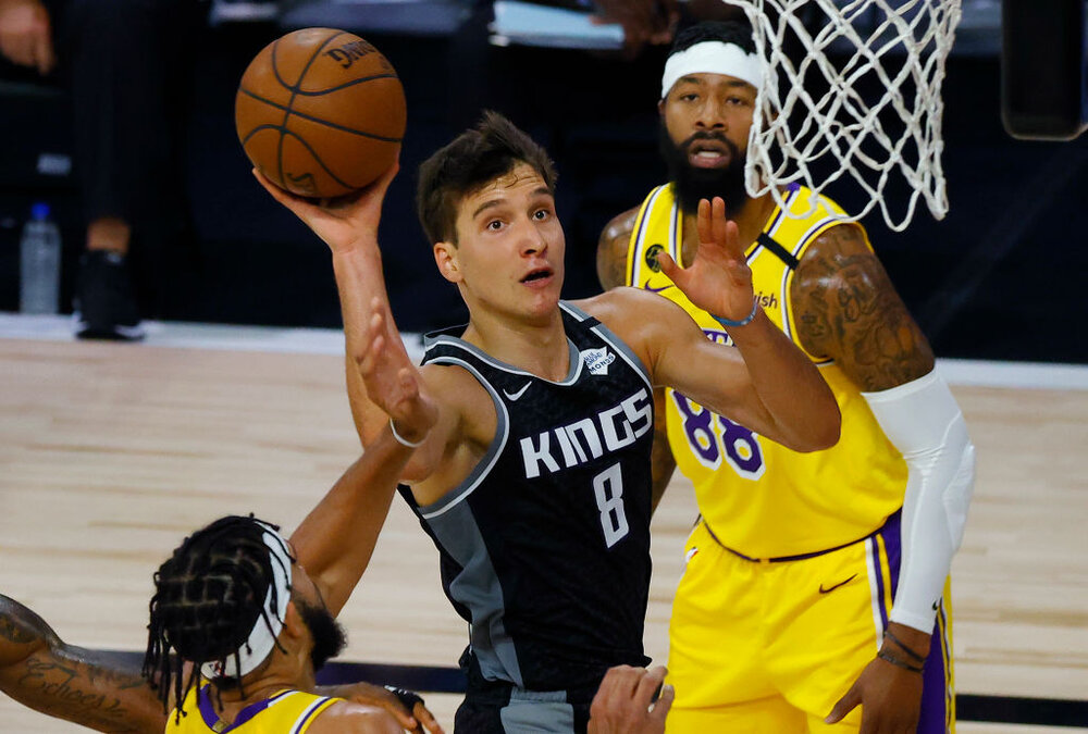 Bogdan Bogdanovic is joining the Atlanta Hawks. (Photo by Kevin C. Cox/Getty Images)