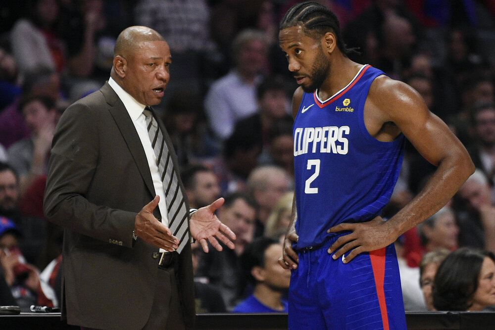 The Los Angeles Clippers fired head coach Doc Rivers after a disappointing exit in the 2020 NBA Playoffs. (Photo by Kelvin Kuo/AP)