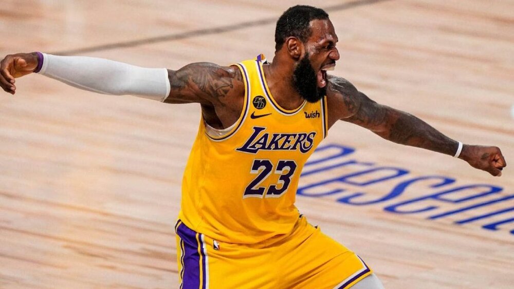 LeBron James is putting up 23.7 points for the Lakers this season. (Photo by Mark J. Terrill/AP)