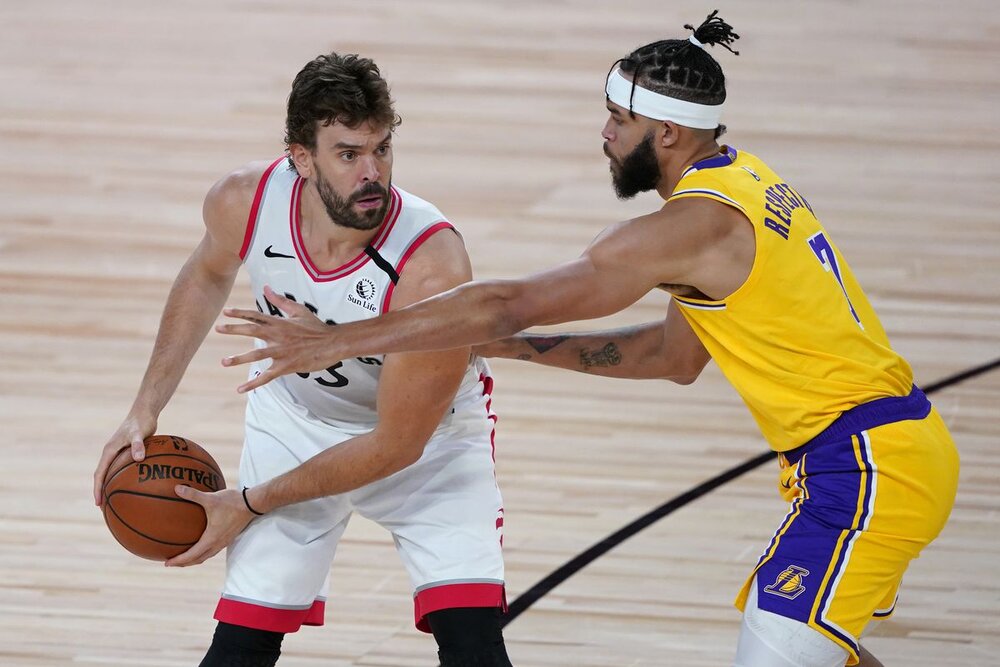 Marc Gasol has signed with the Lakers. (Photo by Ashley Landis/Getty Images)