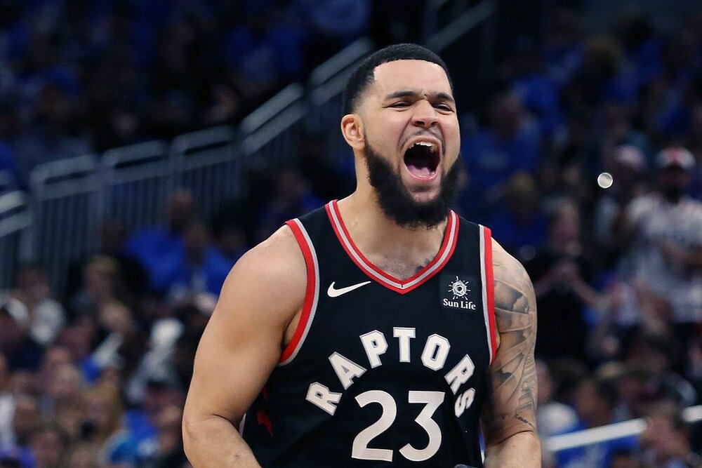 VanVleet tallied a record-setting 54 points in a Raptors’ win over the Magic. (Photo by Stephen M. Dowell/Orlando Sentinel/Tribune News Service/Getty Images)