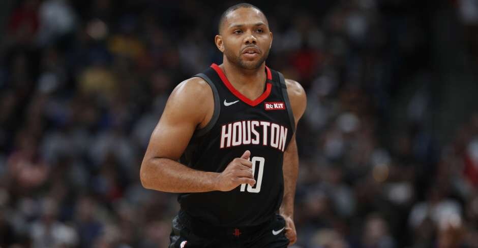 Eric Gordon can fill up Sixers’ weakness from the outside. (Photo courtesy of David Zalubowski/Associated Press)