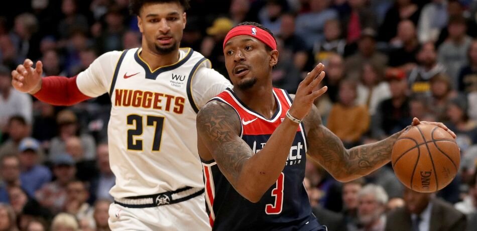Beal and Jamal Murray could form a deadly backcourt duo in Denver. (Photo by Matthew Stockman/Getty Images)