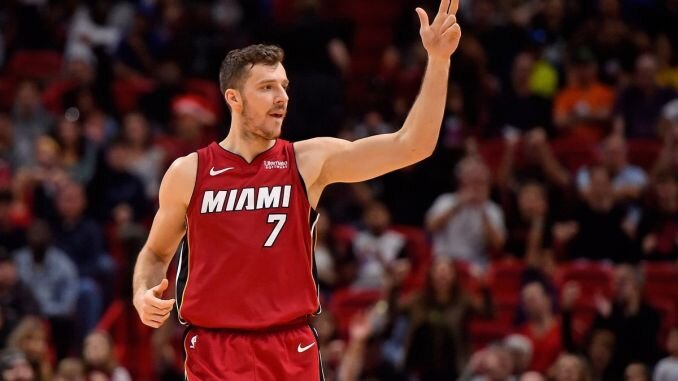 Goran Dragic had a clutch performance to give the Heat a commanding 2-0 lead. (Photo courtesy of Jasen Vinlove/USA Today Sports)