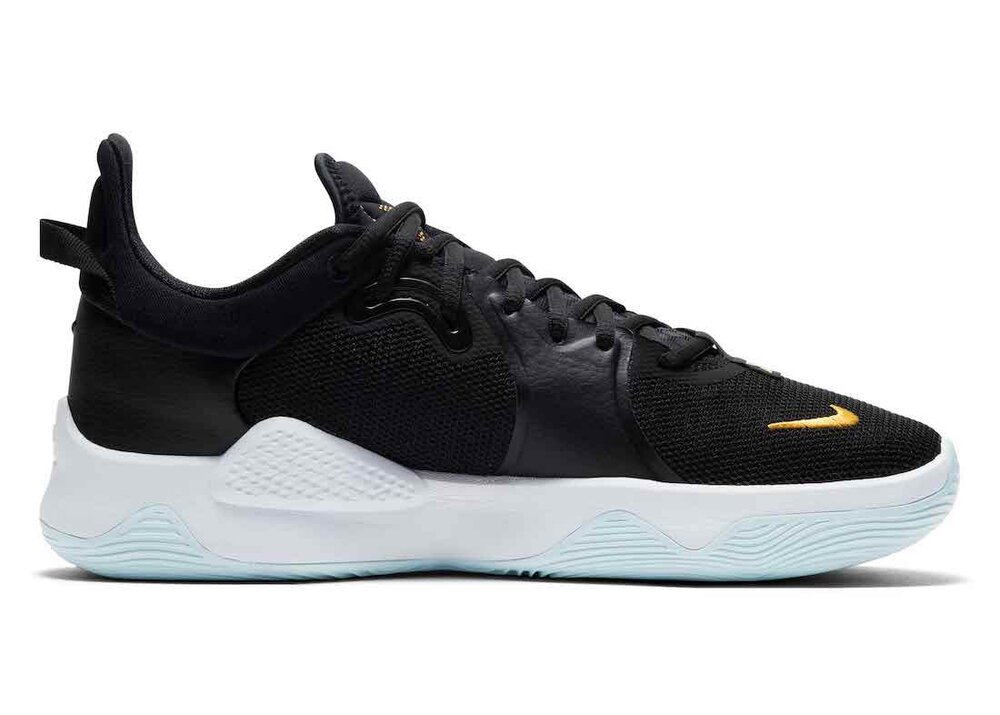 The Nike PG 5 is infused with basic textile materials. (Photo courtesy of Sneaker Bar Detroit)