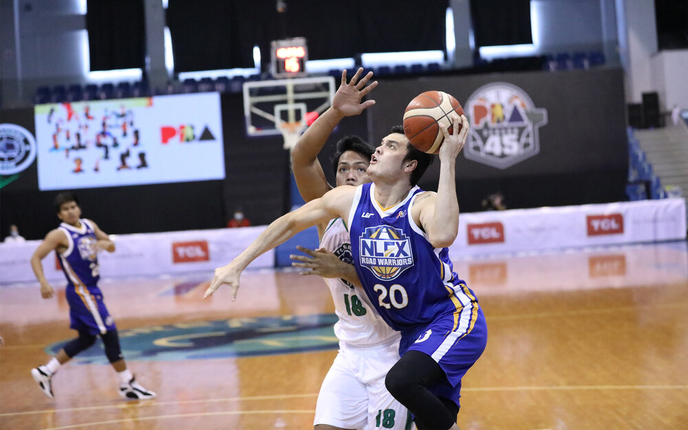 NLEX’s Will Mcaloney attempts a lay-up against TerraFirma. (Photo from PBA)