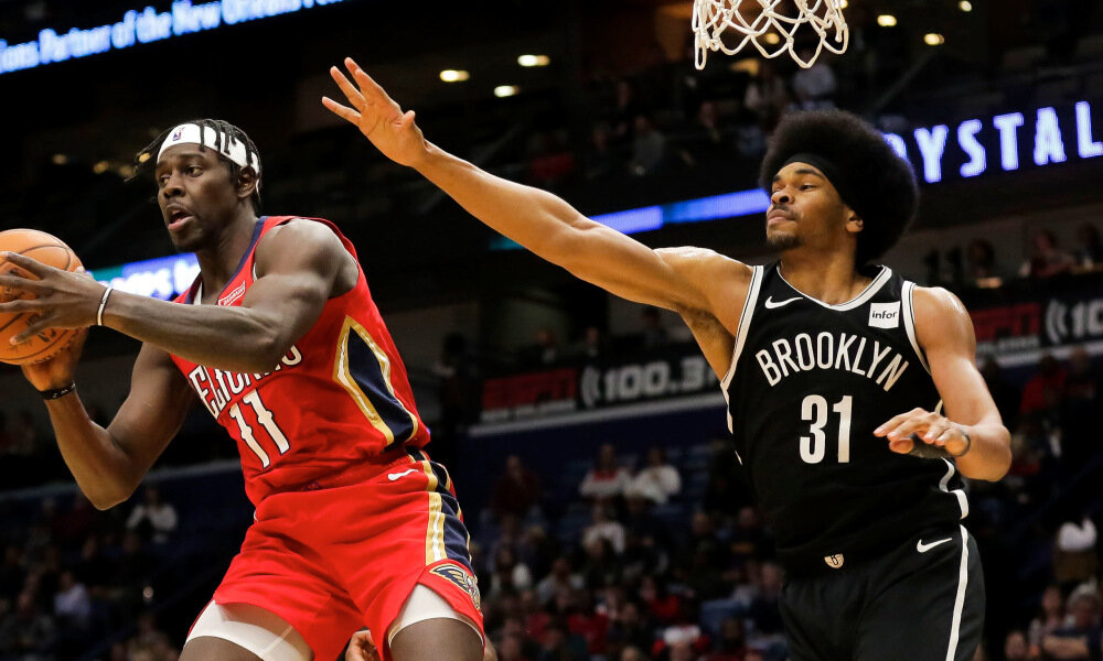Jrue Holiday is rumoured to be in the Nets’ list of trade targets. (Photo by Derick E. Hingle/USA TODAY Sports)