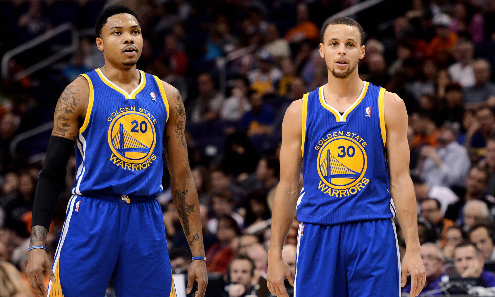 Kent Bazemore has reunited with Steph Curry and the Warriors. (Photo by Jennifer Stewart/USA TODAY Sports)