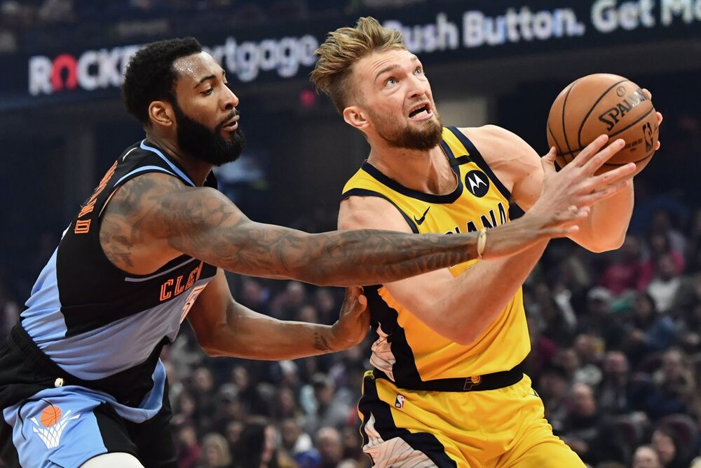 Domantas Sabonis is averaging a career-best 6.7 assists for the Pacers this season. (Photo by Ken Blaze/USA TODAY Sports)