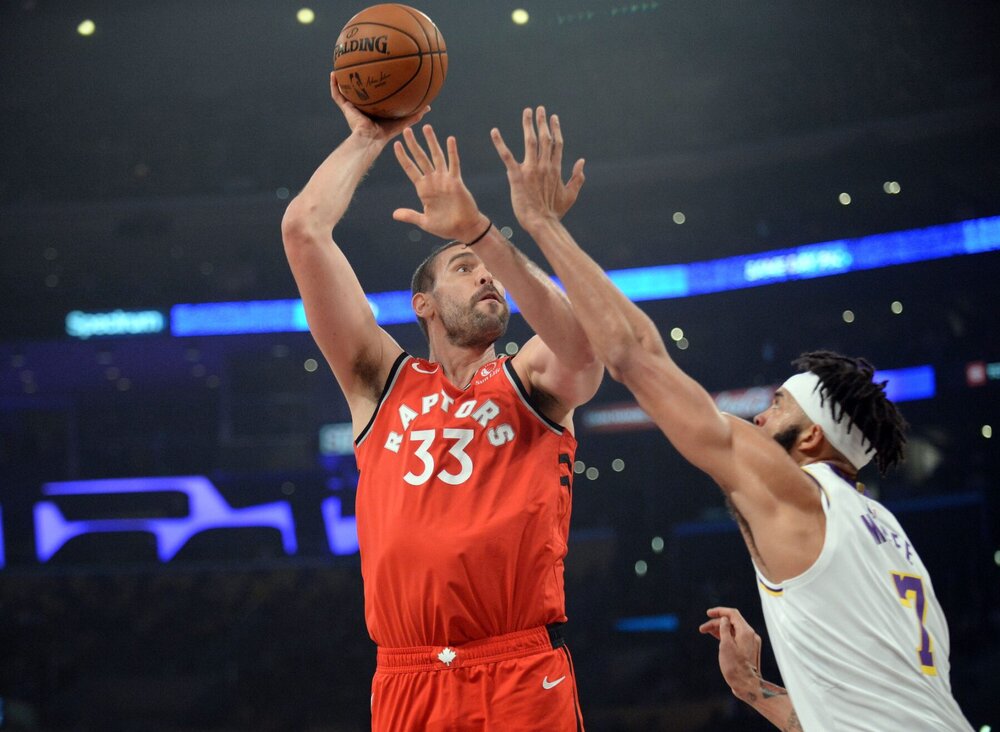 Marc Gasol could be the Lakers’ starting center next season. (Photo by Gary A. Vasquez/USA TODAY Sports)