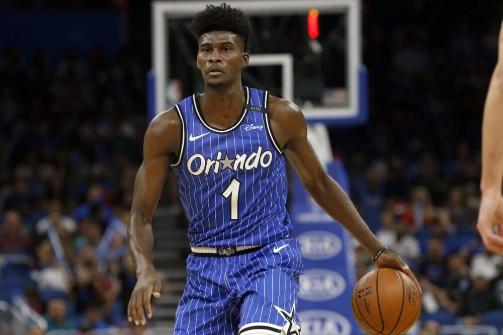 Jonathan Isaac produced 11.9 points for the Magic last season. (Photo via The Athletic)