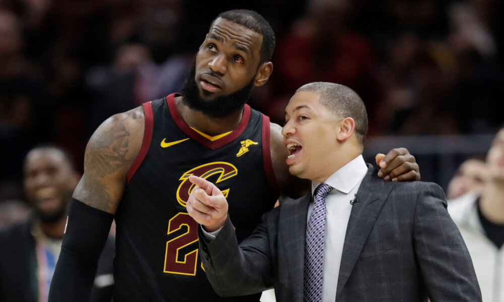 The Rockets could tap Ty Lue as their next head coach. (Photo by Tony Dejak/AP)