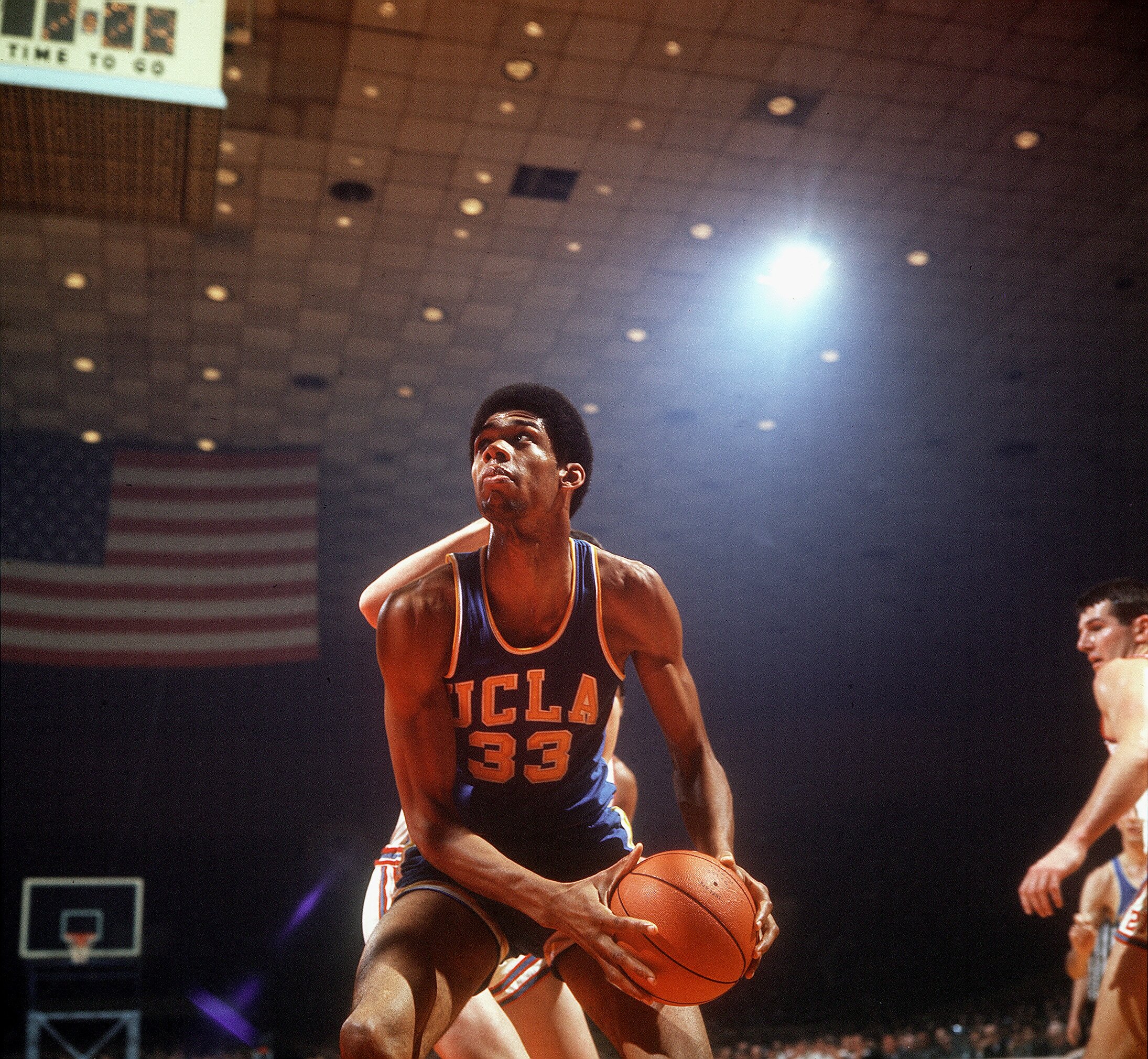 Kareem Abdul-Jabbar, also known as Lew Alcindor back then, won three NCAA championships in UCLA. (Photo via NCAA.com)