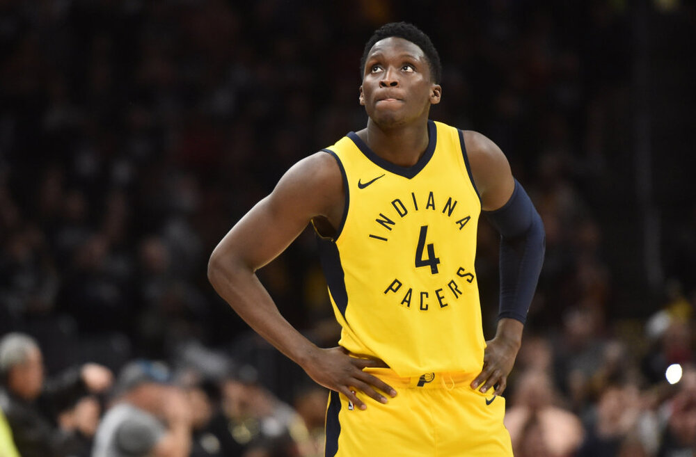 Despite trade rumors, Victor Oladipo stays committed with the Pacers. (Photo by Ken Blaze/USA TODAY Sports)