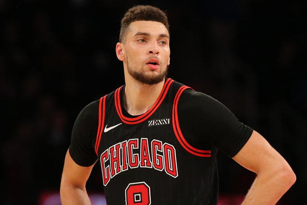 This season, Zach LaVine made it to the All-Star game for the first time in his career. (Photo via Chicago Sun-Times)