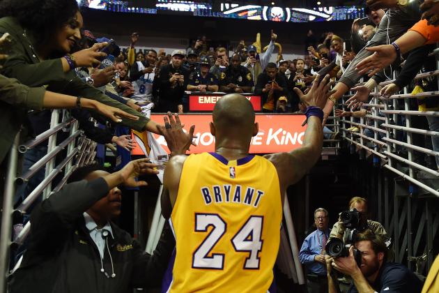 Kobe Bryant last game (Photo via Sneaker Bar Detroit)