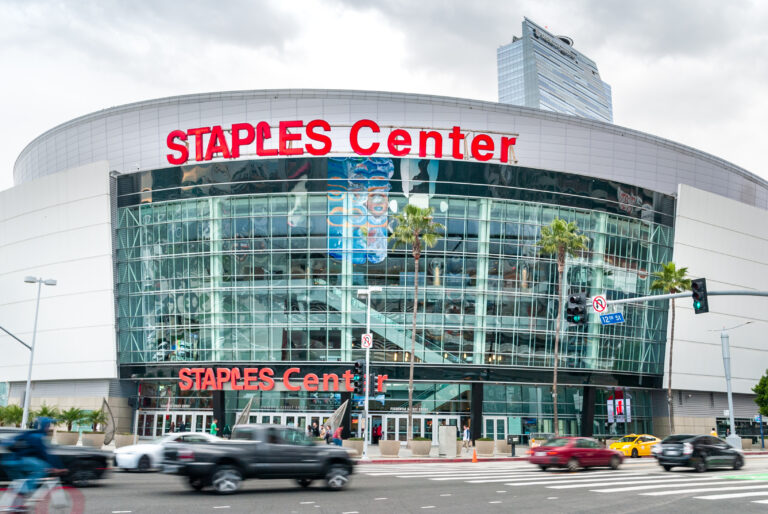 The Staples Center, home to the LA Lakers, changed its name last year to the Crypto.com Arena